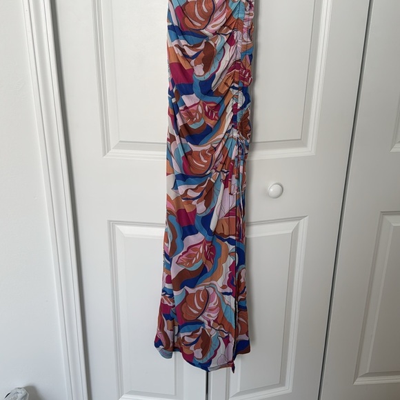 Colorful Patterned Women's Dress - Picture 2 of 5